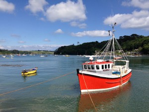 Helford River and Helford Passage (8 miles from Enys Boathouse)